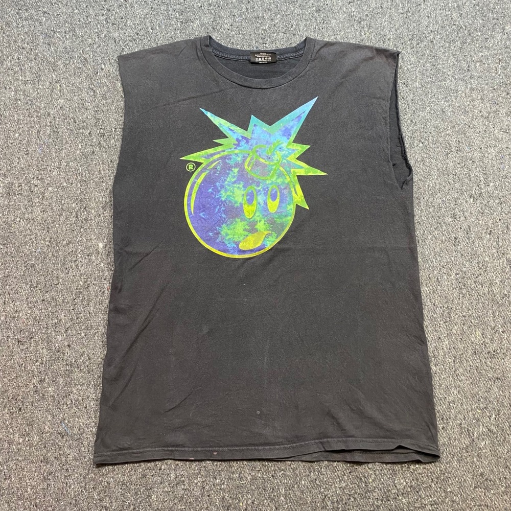 The Hundreds Adam Bomb‎ Shirt Sz L Mens Skater Streetwear Cut Off Muscle Tank